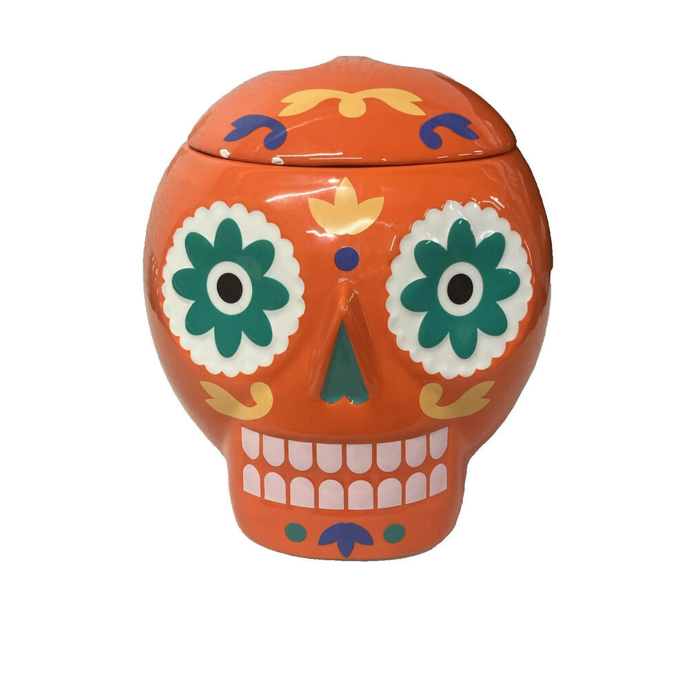 Target Dia de Muertos Calavera Ceramic Candy Dish Luis Fitch Halloween 2021